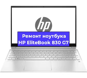 Чистка от пыли и замена термопасты на ноутбуке HP EliteBook 830 G7 в Новосибирске